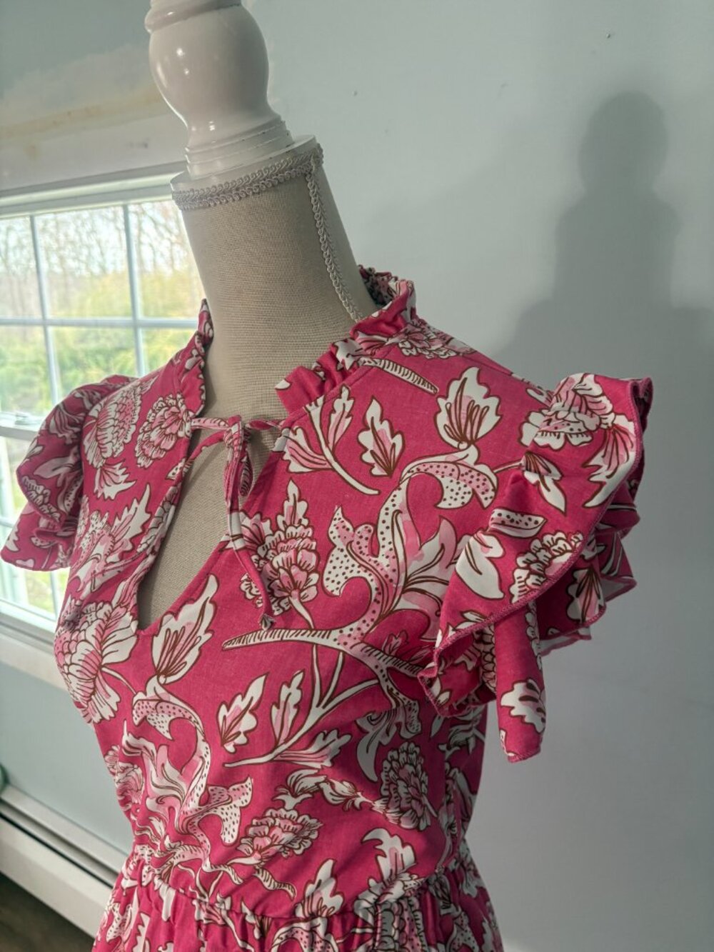 Smith & Quinn The Maeve Dress in Tuileries Bloom Pink floral size S small - Picture 4 of 8